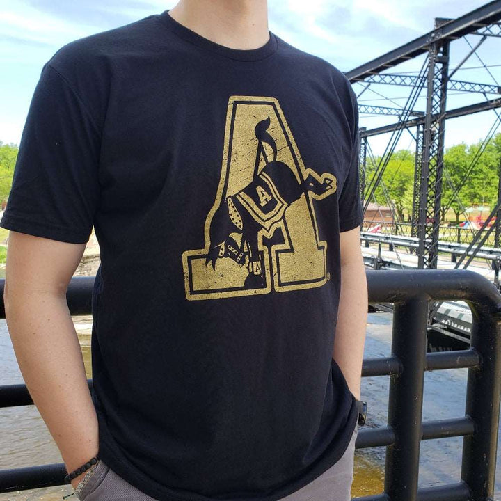 Army West Point Kicking Mule T-shirt