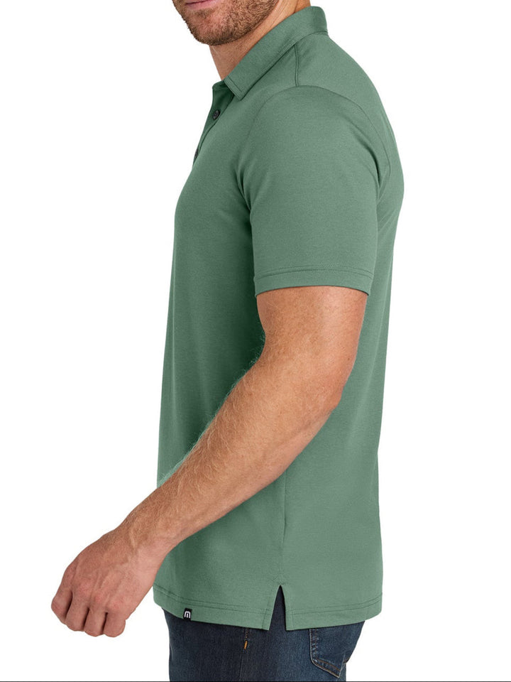 NEW | Michigan State TravisMathew Spartan Helmet Performance Polo