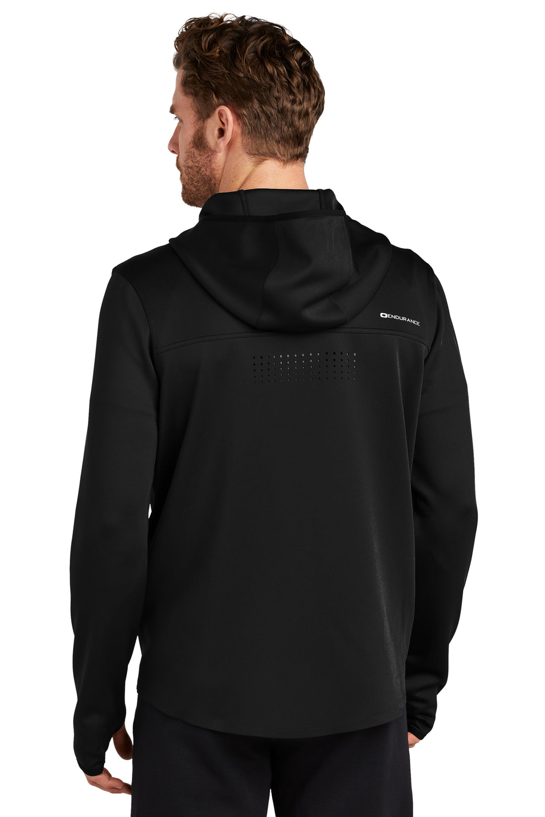 Detroit Spartans OGIO Black Unisex Jacket Back