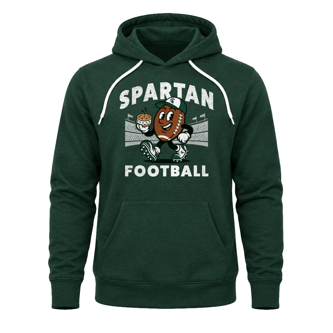 Michigan State Mr. Football Green Hoodie