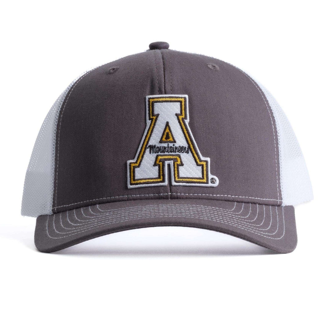 App State A Trucker Hat Richardson 112 Adjustable Snapback Baseball Cap