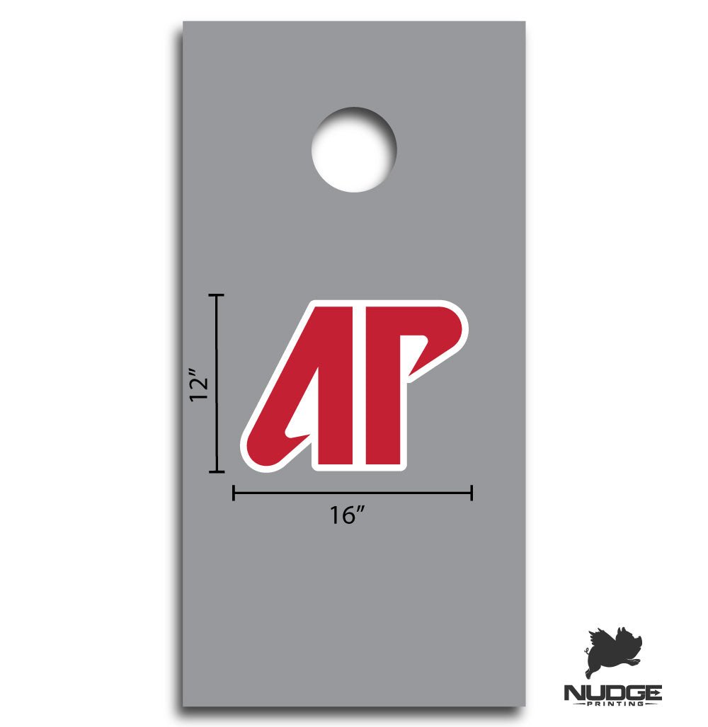 Austin Peay AP Cornhole Dimensions