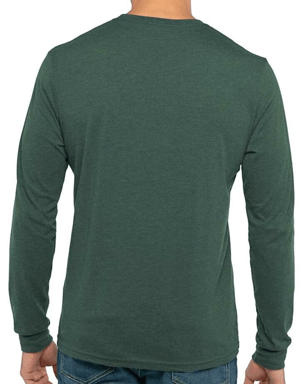 MSU Green Spartan Helmet Long Sleeve Shirt