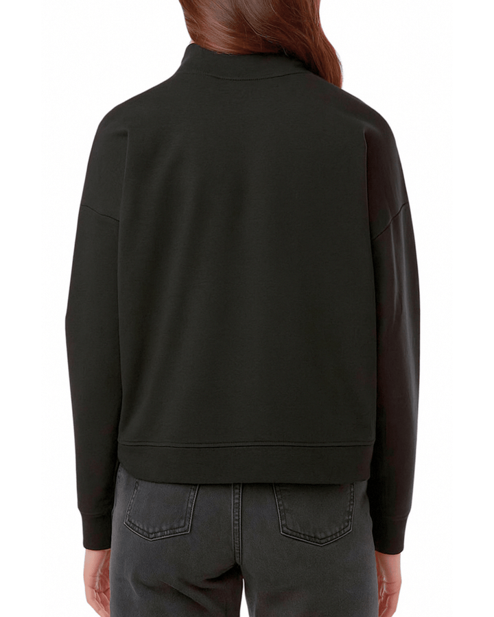 Women's Michigan State Perform Quarter Zip - Black