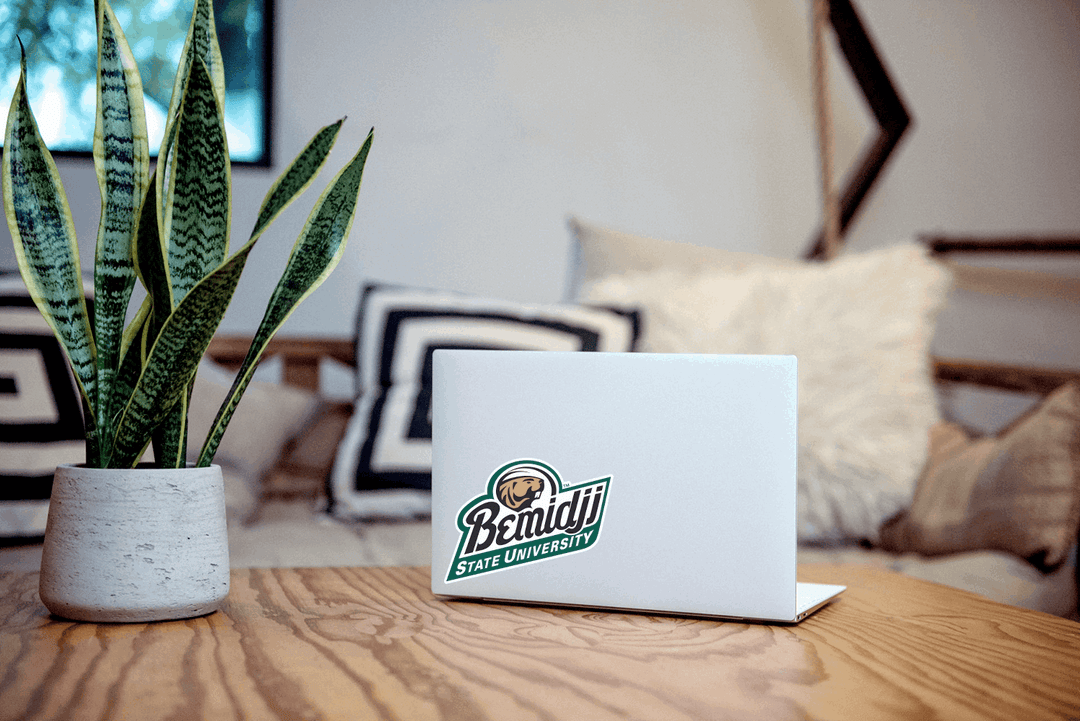 Bemidji State University Sticker Sheet – 6 Vinyl Decals For Laptop, Water Bottle, Car, 8.5x11 Inch