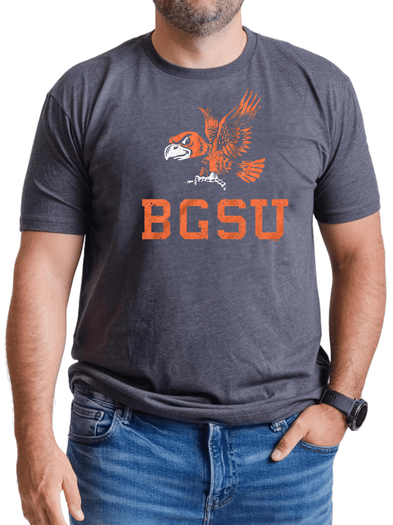 Bowling Green Vintage BGSU Falcon T-Shirt – Nudge Printing