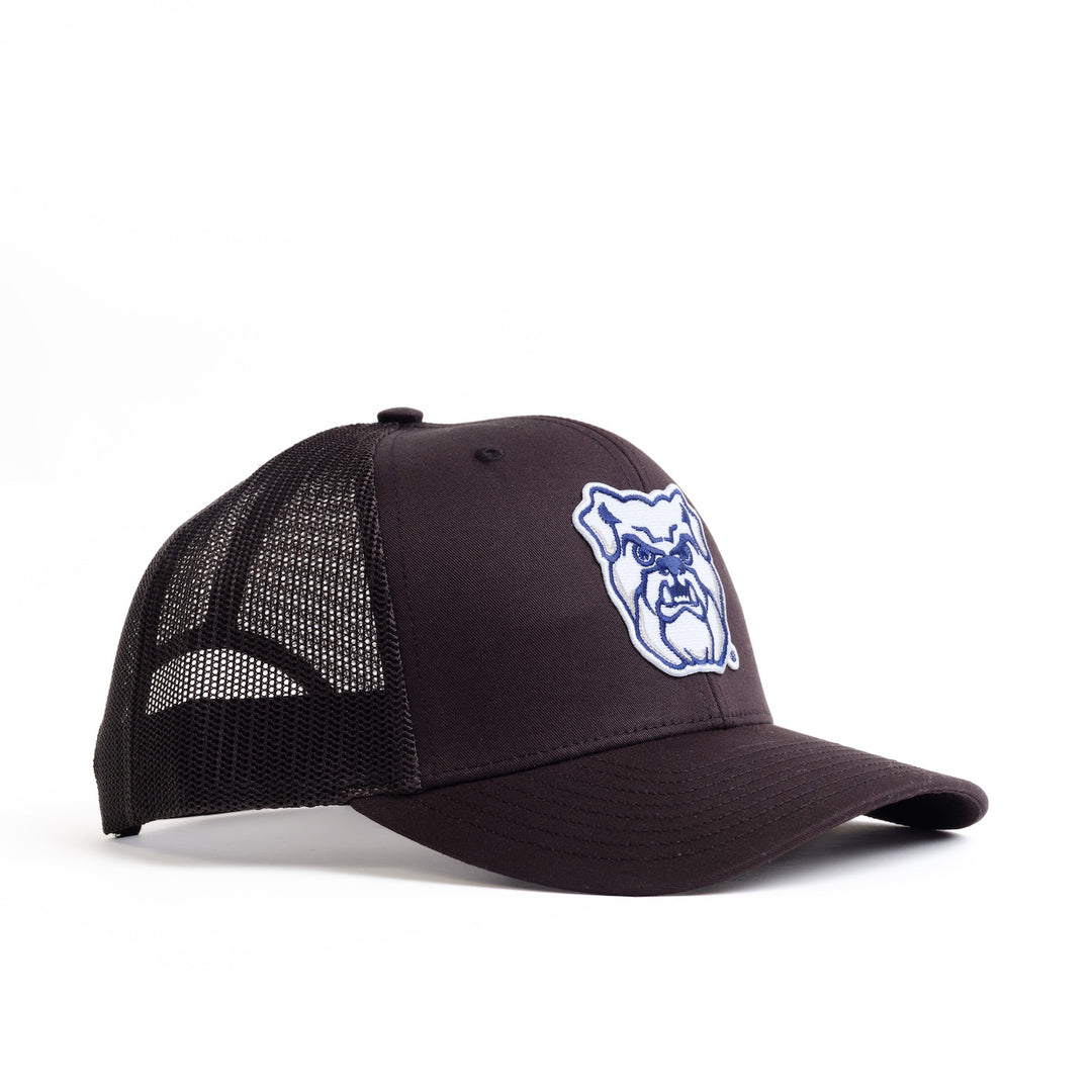 Black Trucker Butler University Hat from Nudge Printing