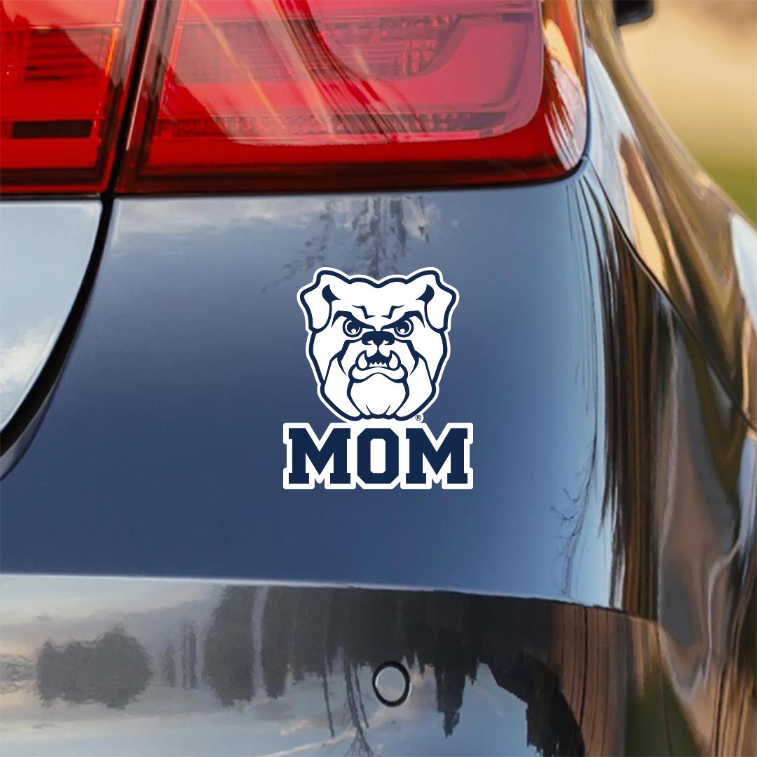 Butler University Sticker Butler University Bulldogs Mom Car Decal Sticker – Nudge Printing