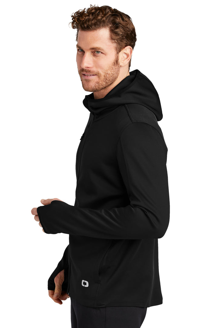 Detroit Spartans OGIO Black Unisex Jacket Side