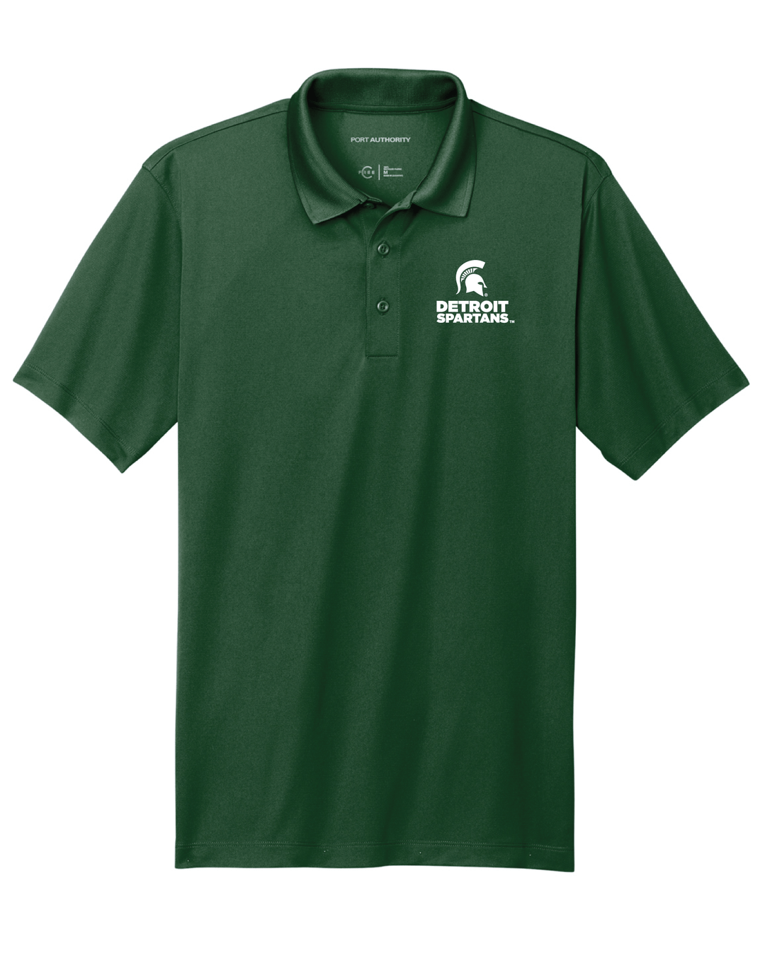 Detroit Spartans Green Unisex Polo