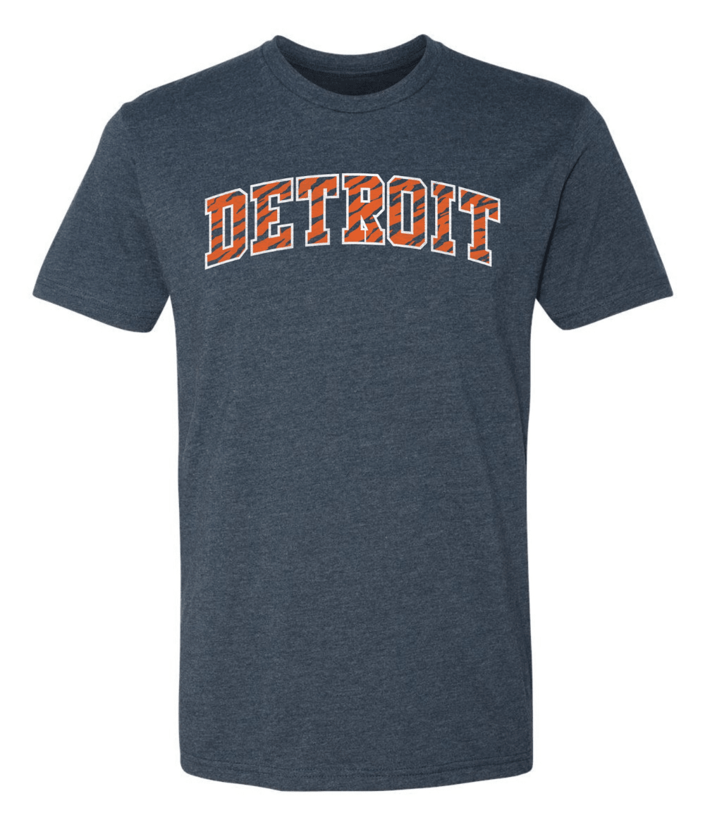 Detroit Stripes Design T-Shirt