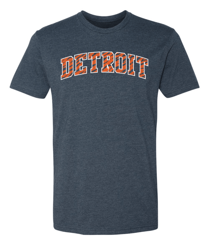 Detroit Stripes Design T-Shirt