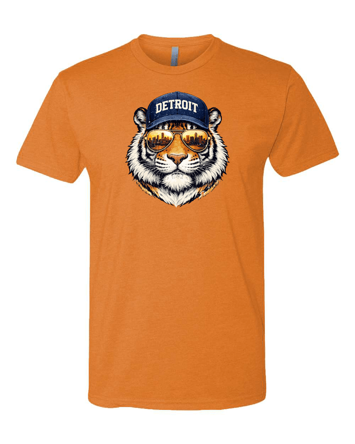 Tiger Wearing Sunglasses and Hat T-Shirt
