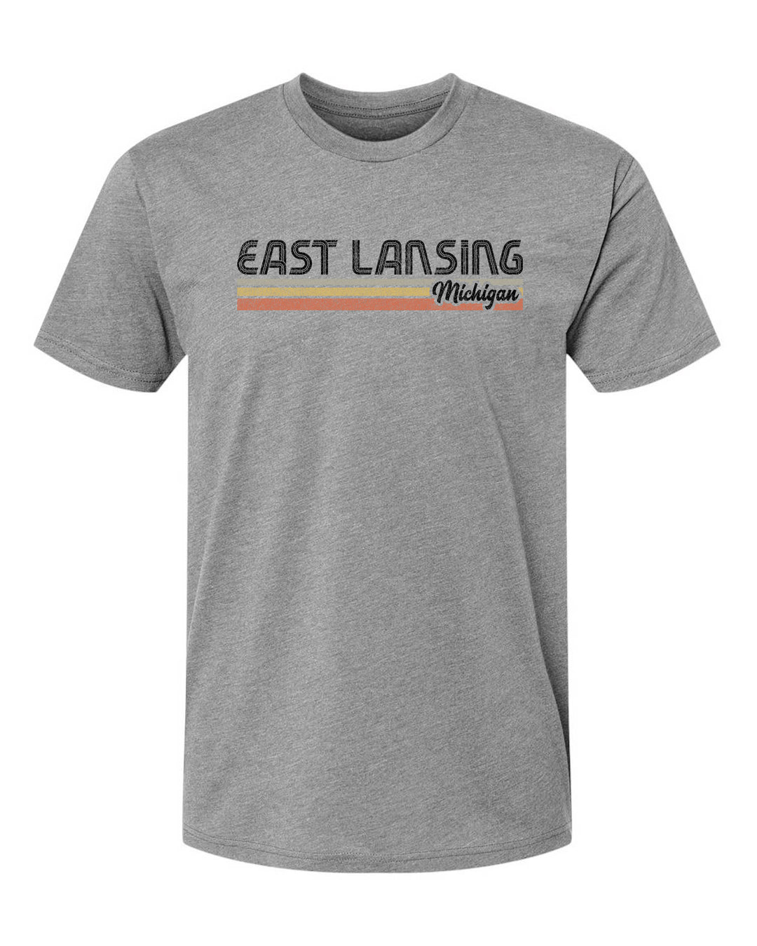 East Lansing Michigan Bars Vintage T-Shirt