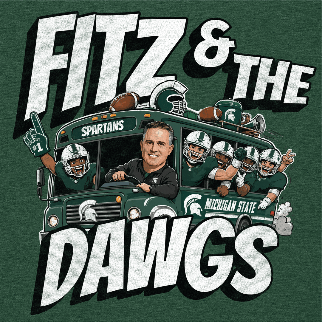 Michigan State Coach Fitz and the Dawgs T-shirt
