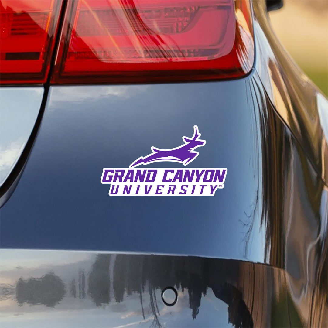 Grand Canyon University Full Logo Car Sticker Decal from Nudge Printing