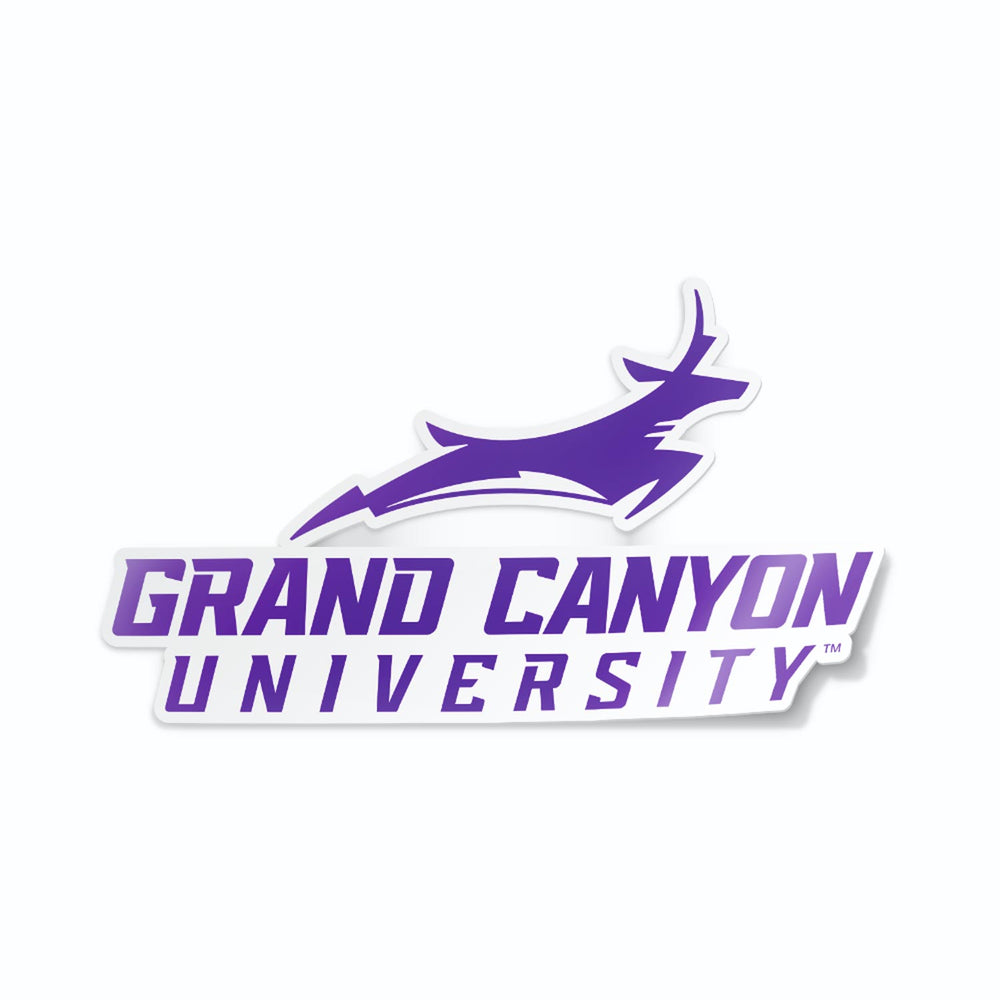 Grand Canyon University Full Logo Car Sticker Decal from Nudge Printing