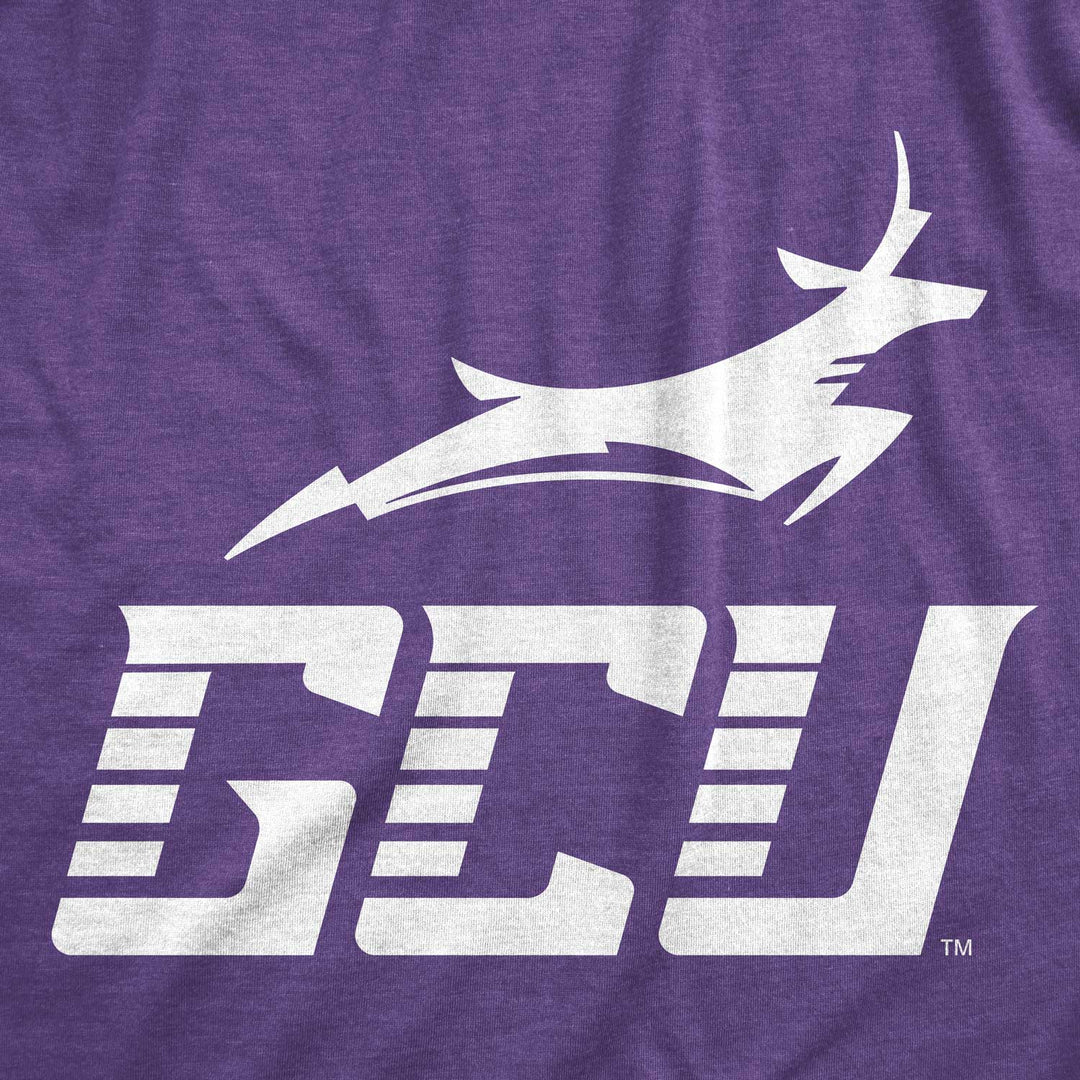 Grand Canyon University Purple GCU T-Shirt from Nudge Printing Close Up