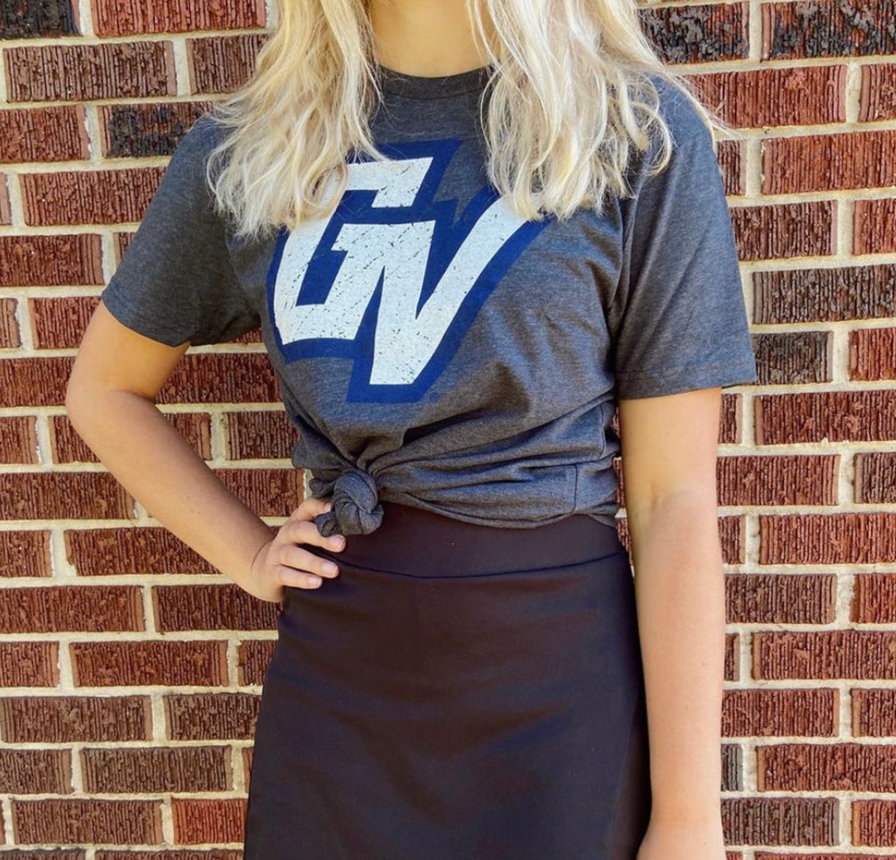 Grand Valley State University Lakers Premium GV T-Shirt - Nudge Printing