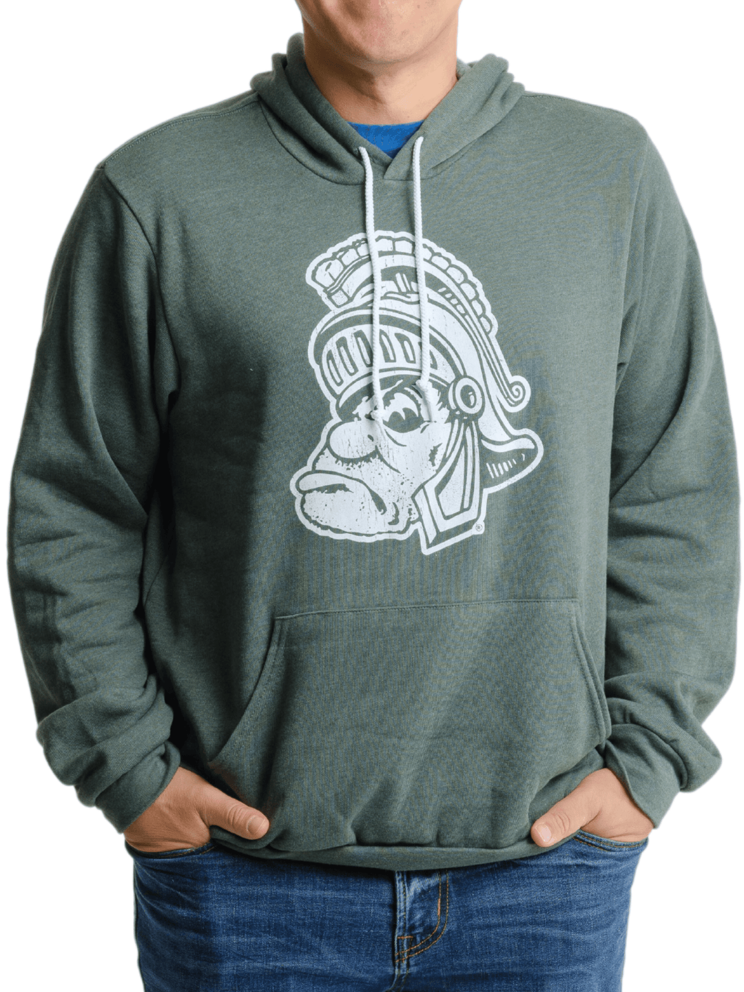 Vintage MSU Hoodie from Nudge Printing