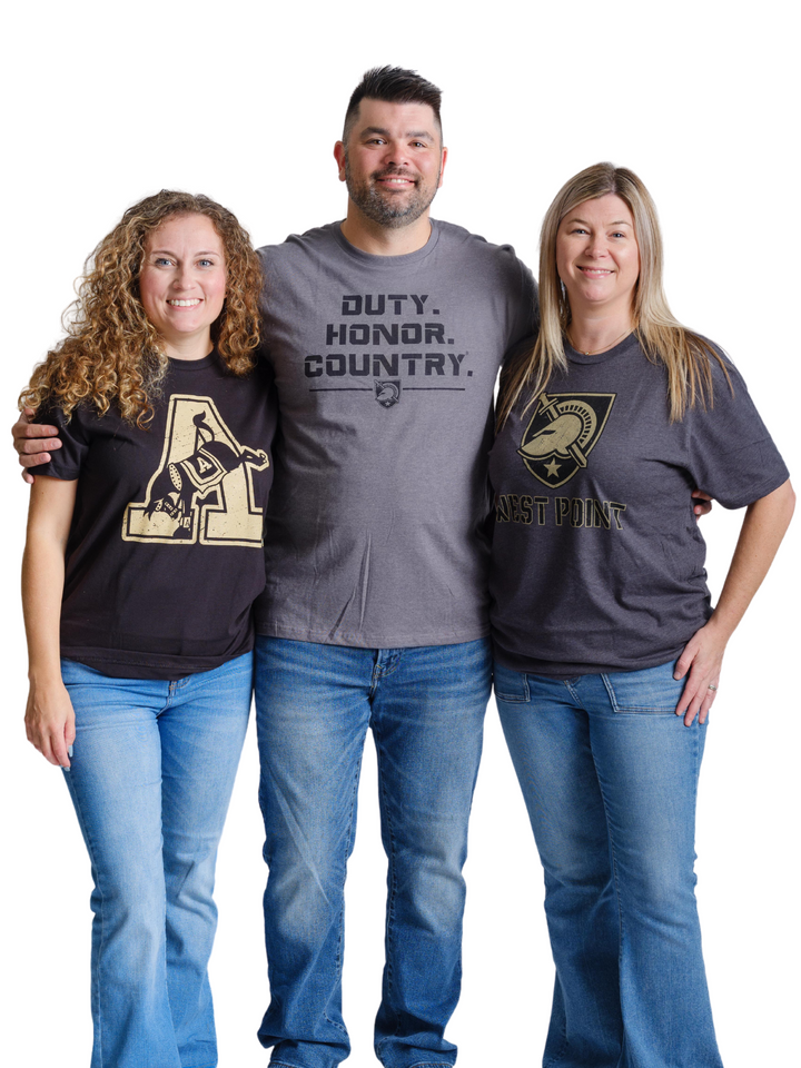 US Military Academy Army West Point Black Knights with Wordmark T-Shirt