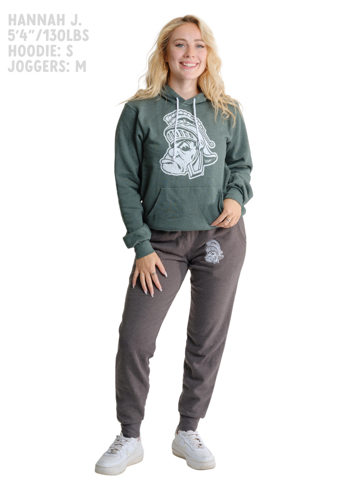 MSU Michigan State Spartans Gruff Sparty Womens Jogging pants sweatpants Joggers Hannah