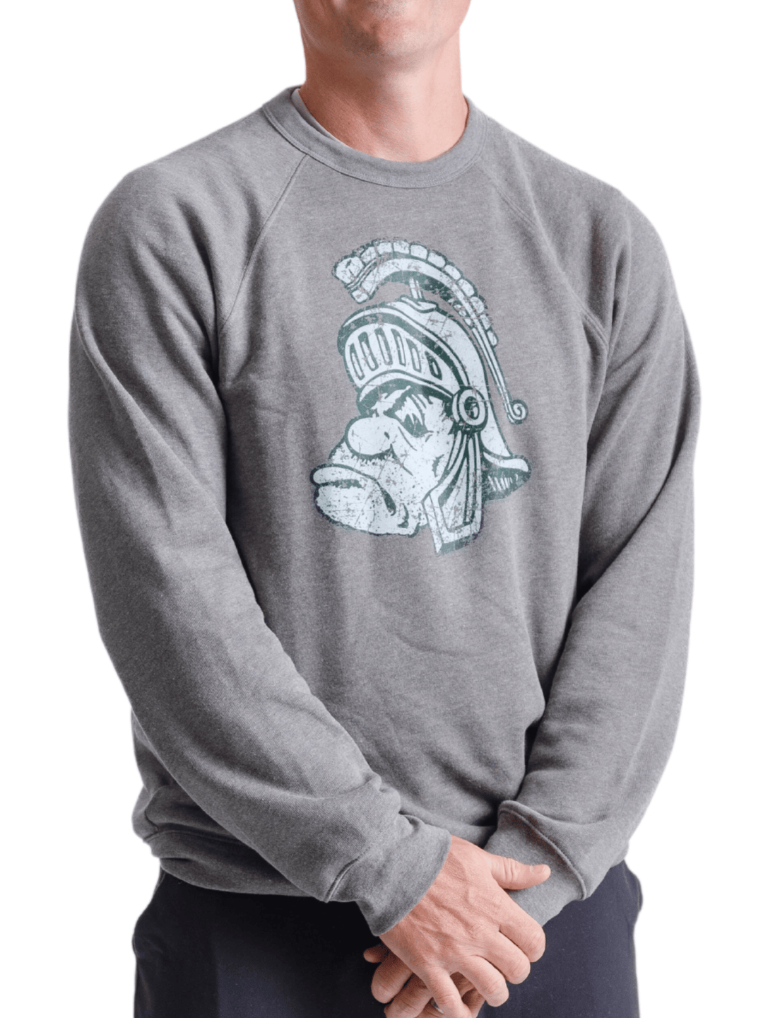 Vintage Gruff Sparty Michigan State Sweatshirt from Nudge Printing