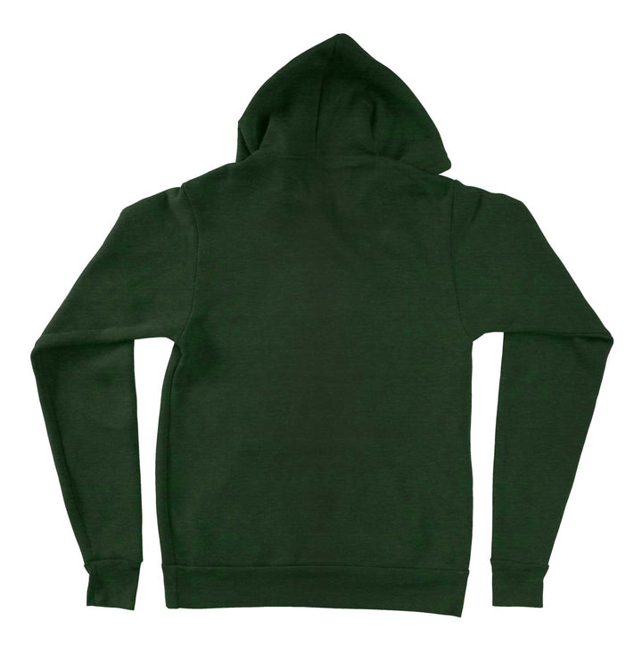 Detroit Spartans Green Hoodie Back