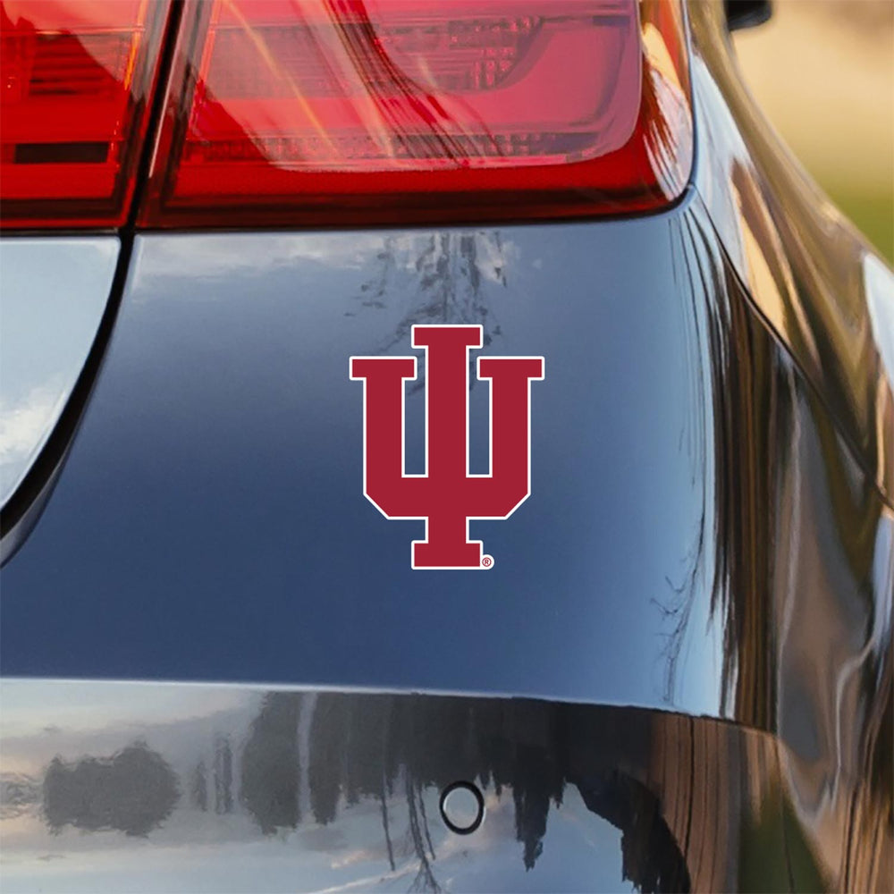 IU Sticker for Indiana University on a car