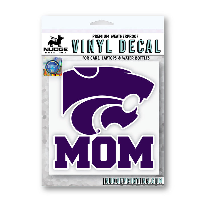 K-State Mom Car Decal