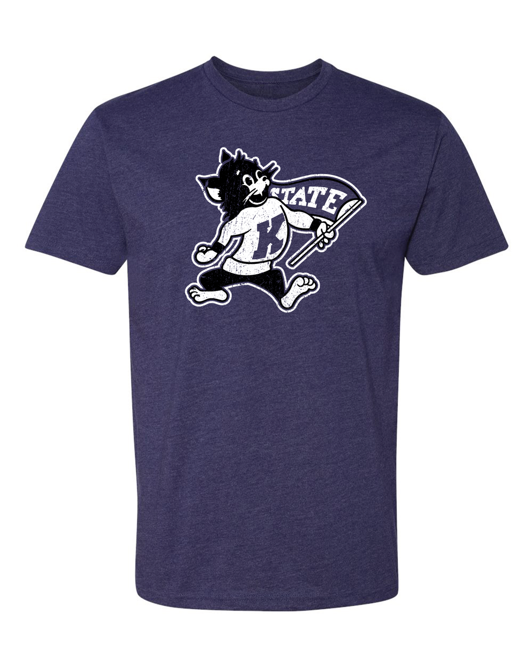 Dark Purple Vintage Kansas State Shirt