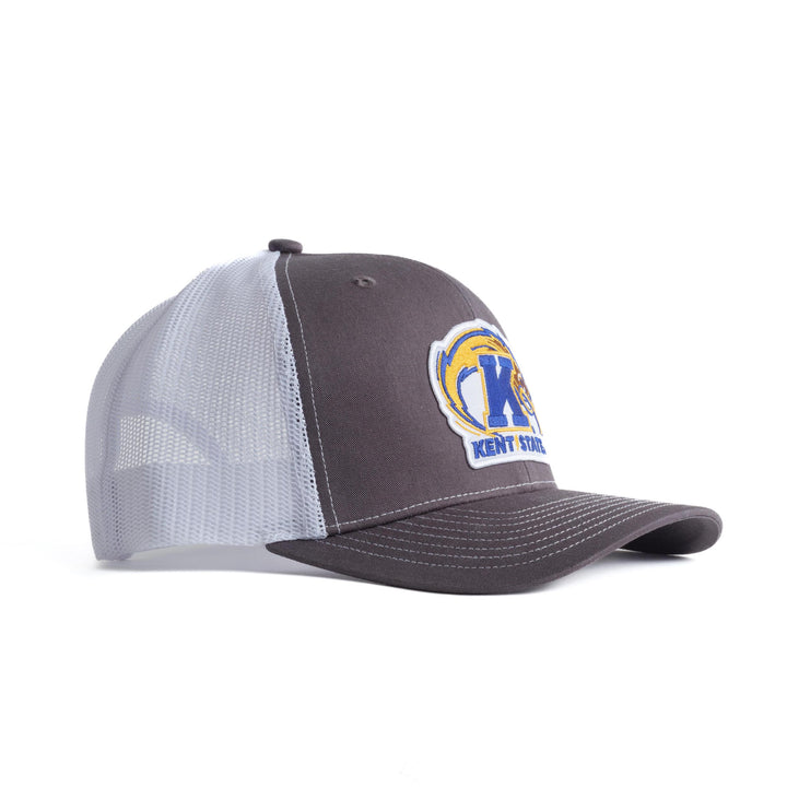 Kent State Primary Logo Trucker Hat Richardson 112 Adjustable Snapback Baseball Cap