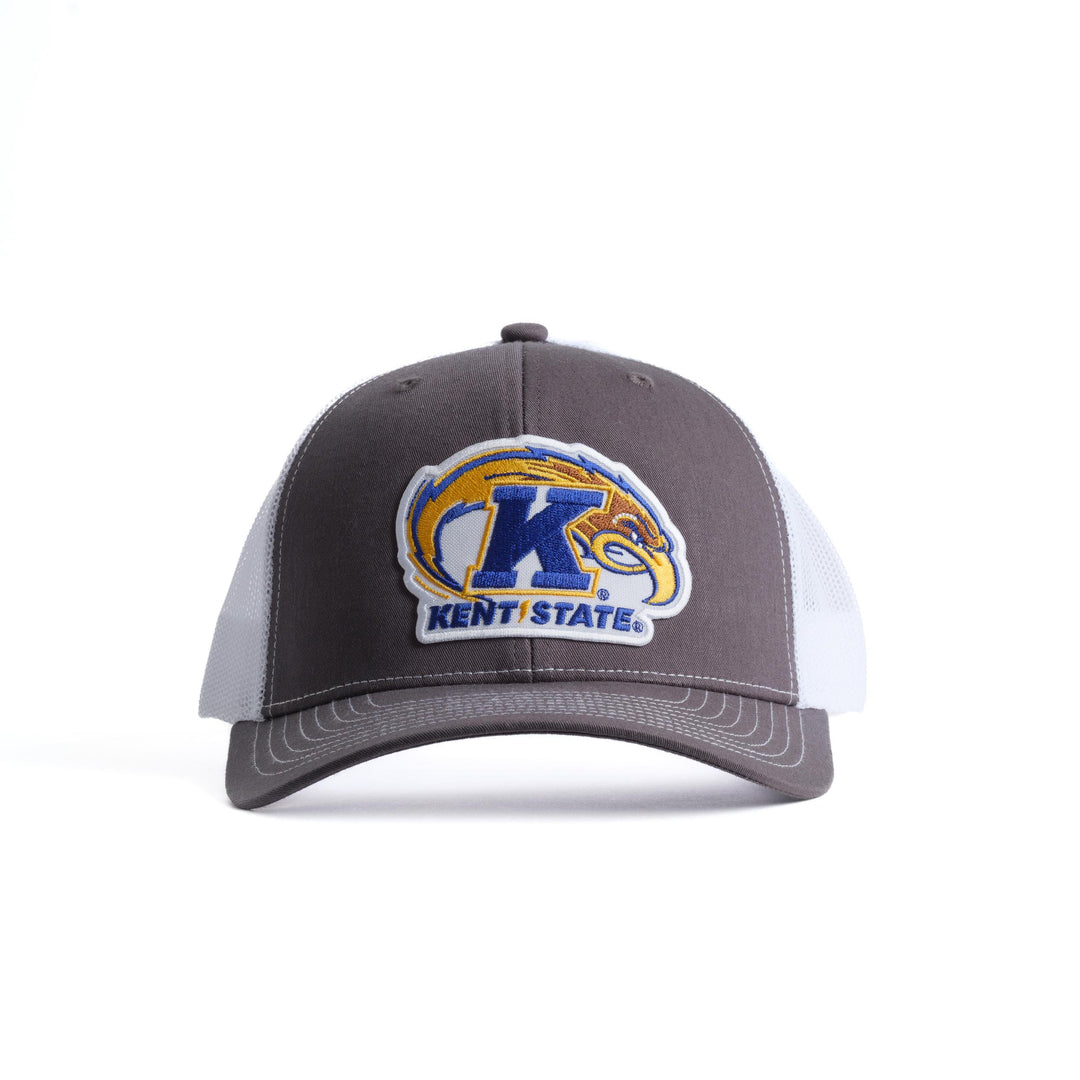 Kent State Primary Logo Trucker Hat Richardson 112 Adjustable Snapback Baseball Cap