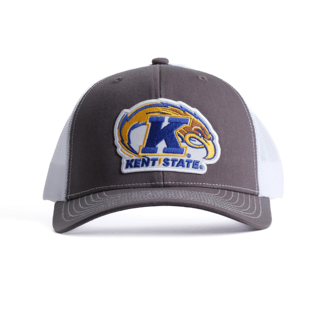 Kent State Primary Logo Trucker Hat Richardson 112 Adjustable Snapback Baseball Cap