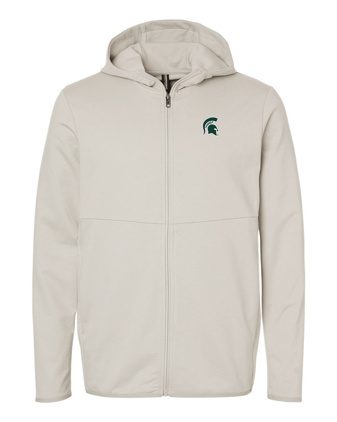 Michigan State Spartan Helmet Perform Full Zip (2 Color Options)