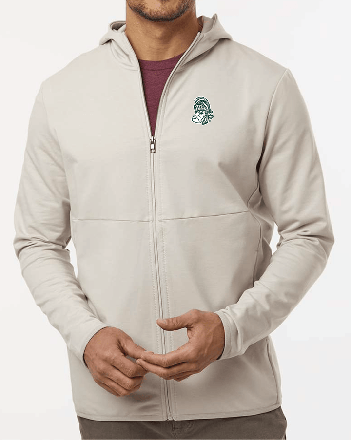 Michigan State Gruff Sparty Perform Full Zip (2 Color Options)
