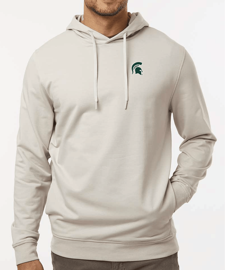 Michigan State Spartan Helmet Perform Hoodie (2 Color Options)