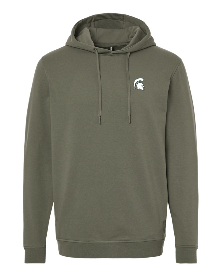 Michigan State Spartan Helmet Perform Hoodie (2 Color Options)