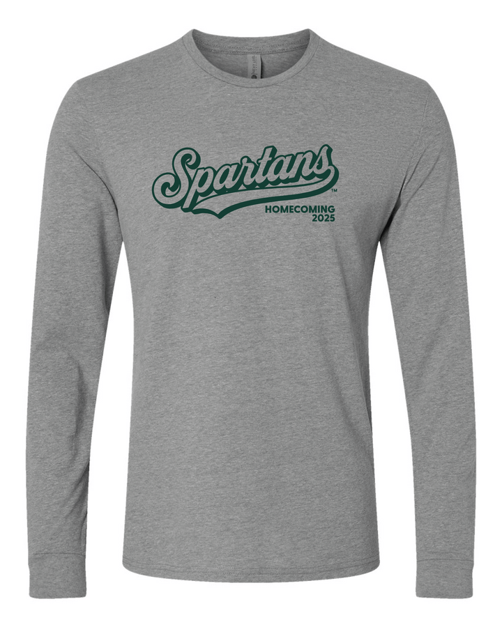 Official Michigan State 2025 Homecoming Unisex Adult Long Sleeve Shirt (Pre-Order)