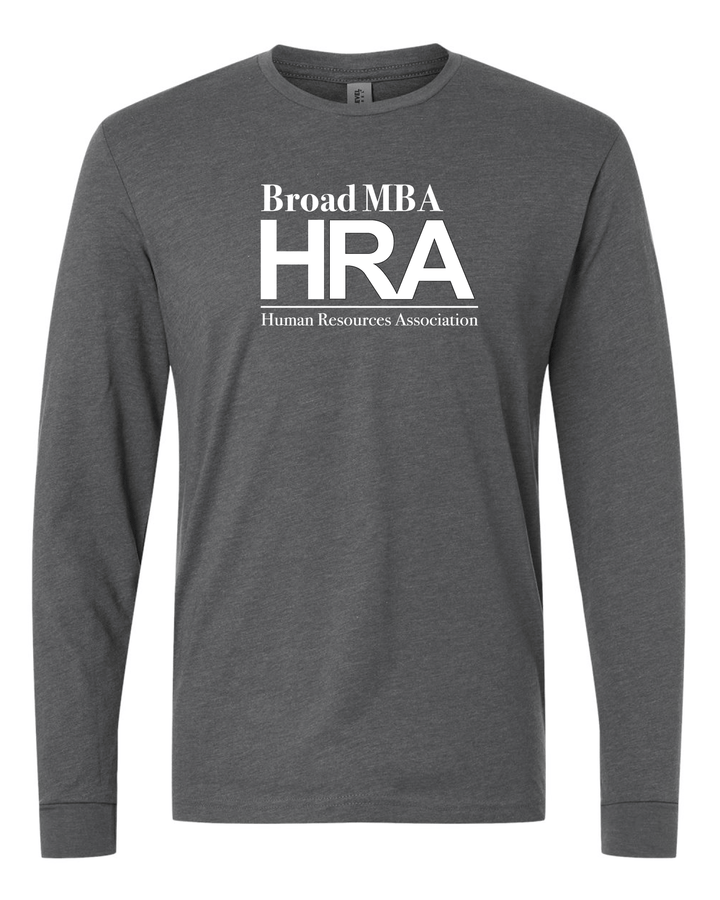 Michigan State MBA | Student Organization Long Sleeve - Grey (Pre-Order)