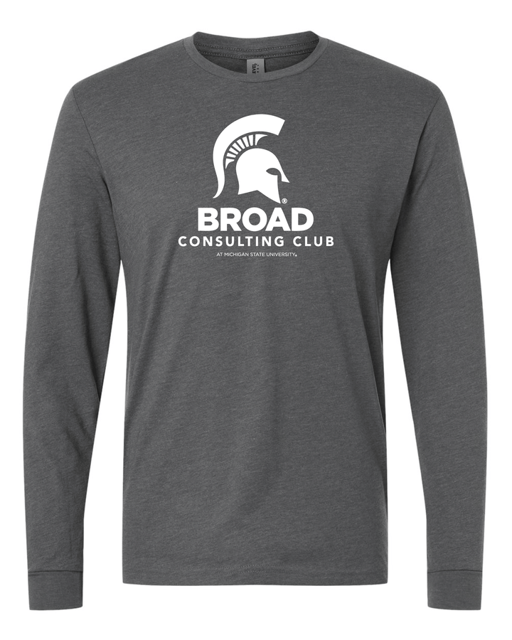 Michigan State MBA | Student Organization Long Sleeve - Grey (Pre-Order)