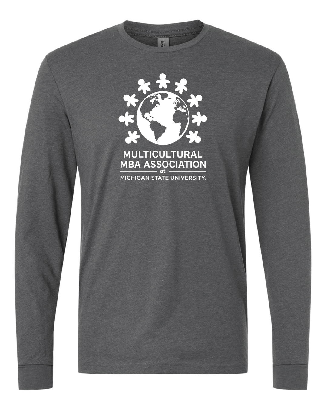 Michigan State MBA | Student Organization Long Sleeve - Grey (Pre-Order)