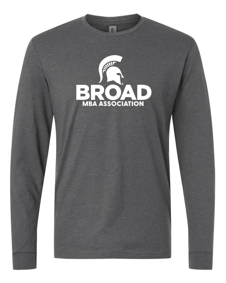 Michigan State MBA | Student Organization Long Sleeve - Grey (Pre-Order)