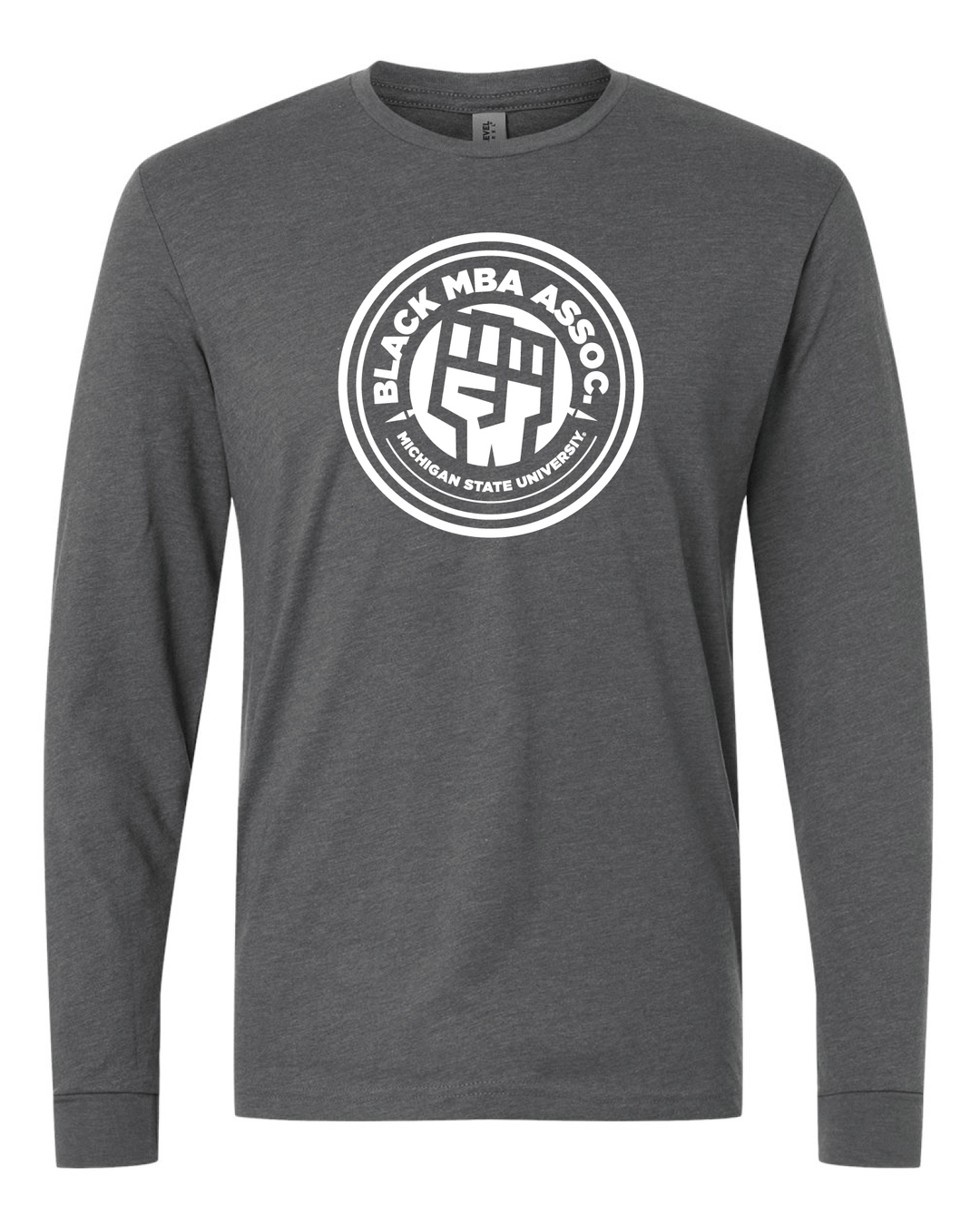 Michigan State MBA | Student Organization Long Sleeve - Grey (Pre-Order)