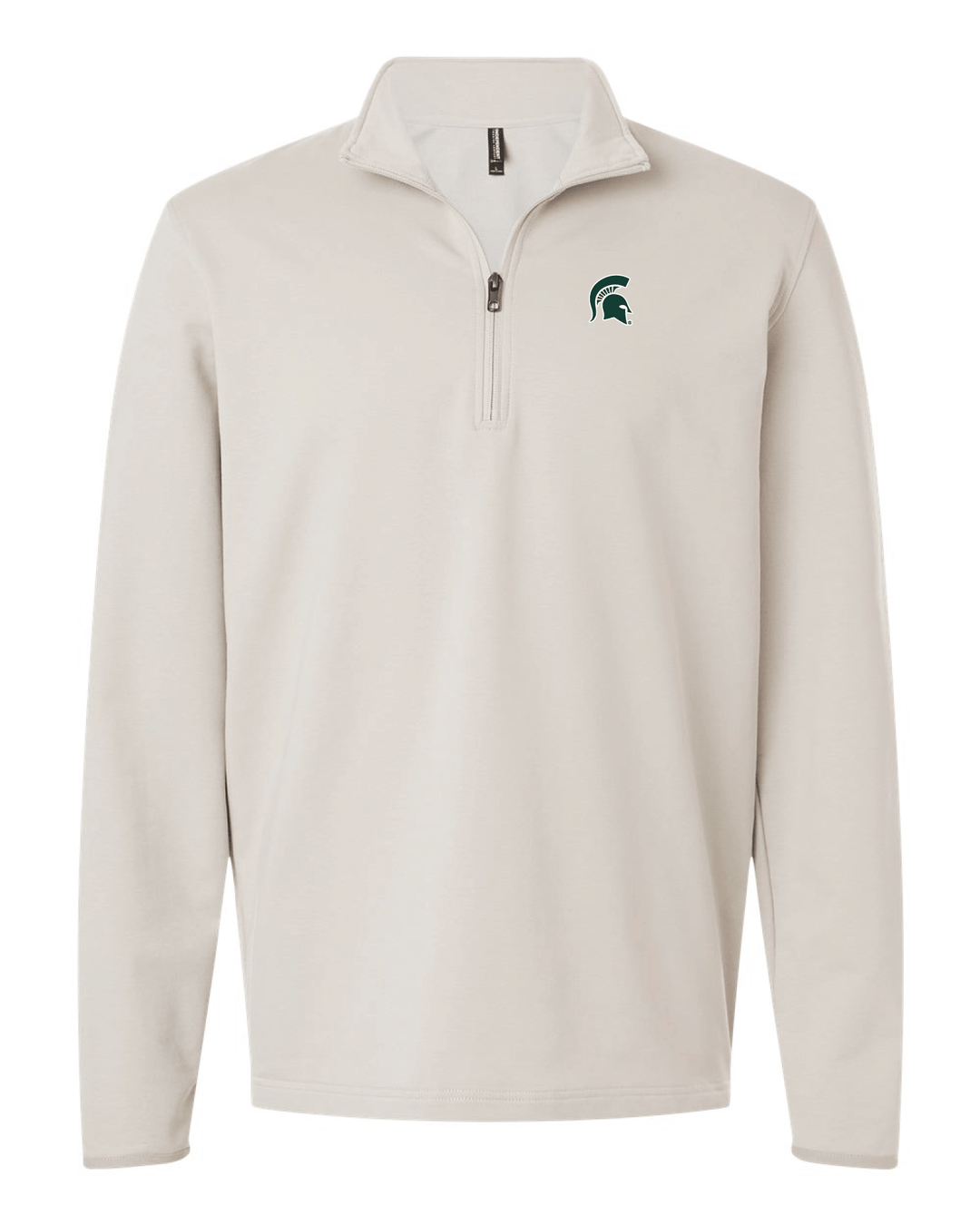 Michigan State Spartan Helmet Perform Quarter Zip (2 Color Options)