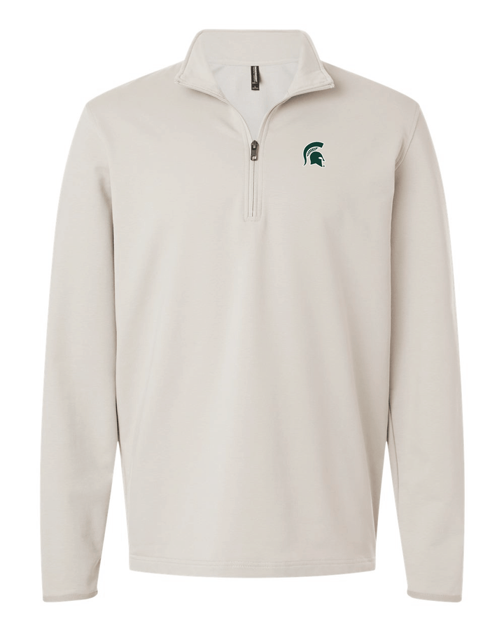 Michigan State Spartan Helmet Perform Quarter Zip (2 Color Options)