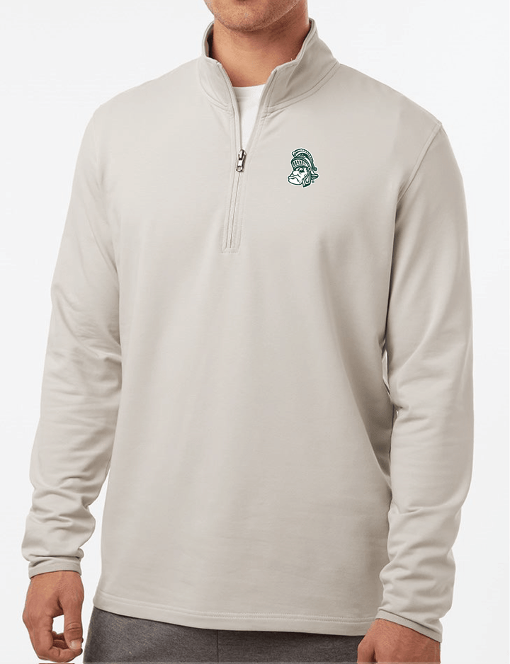 Michigan State Gruff Sparty Perform Quarter Zip (2 Color Options)