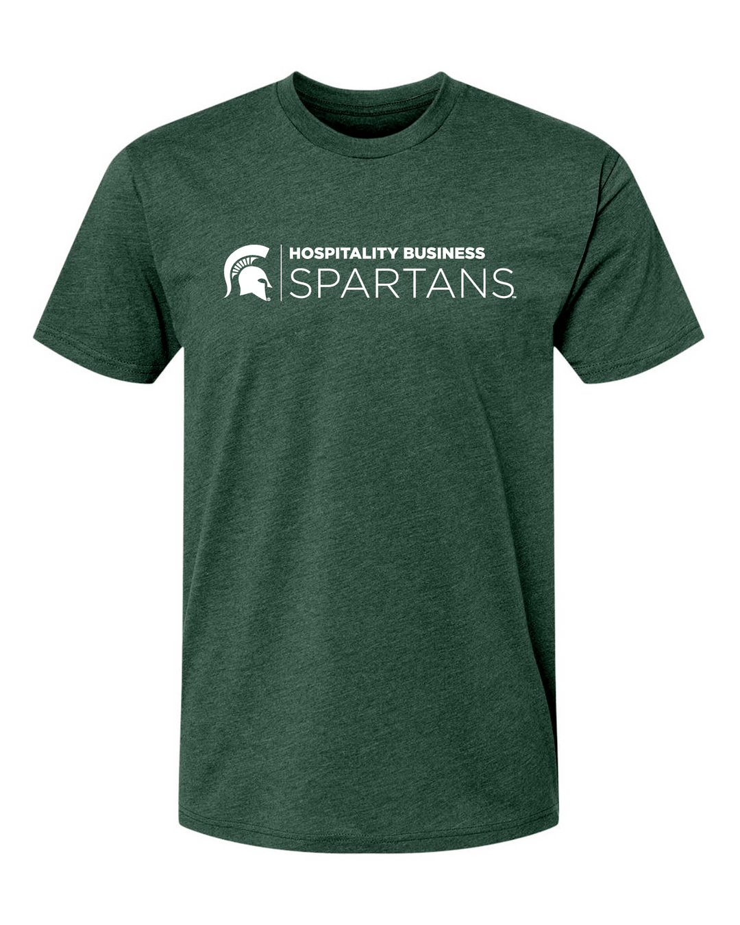 Michigan State Hospitality Business Green T-Shirt