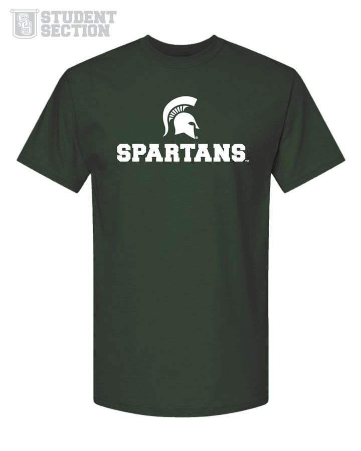 Student Section | Forest Green Michigan State Spartans Unisex T-Shirt