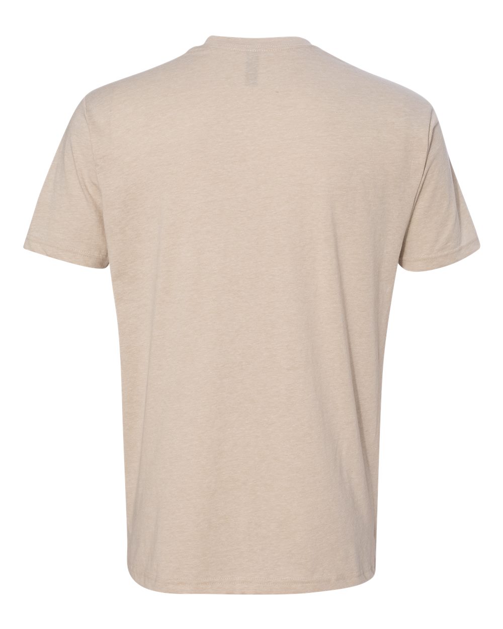 Back View of Cream MSU Beaumont Tower Shirt on white background